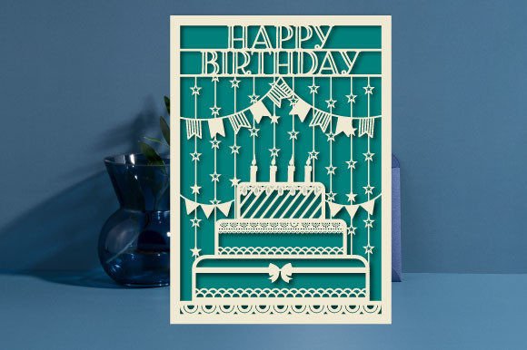 Download Personalized Birthday Card Paper Cut - Birthday Collection